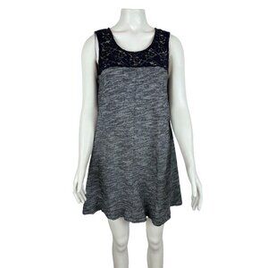 Lilka Anthropologie Dress Medium Sleeveless Lace Top
